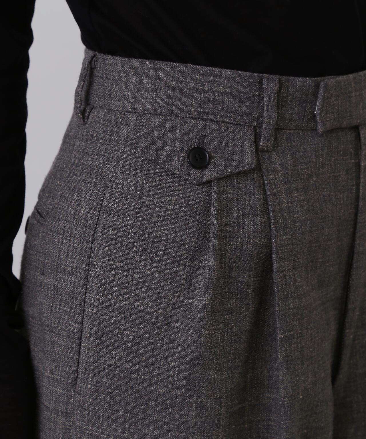 YLÈVE / WOOL LINEN TROUSERS