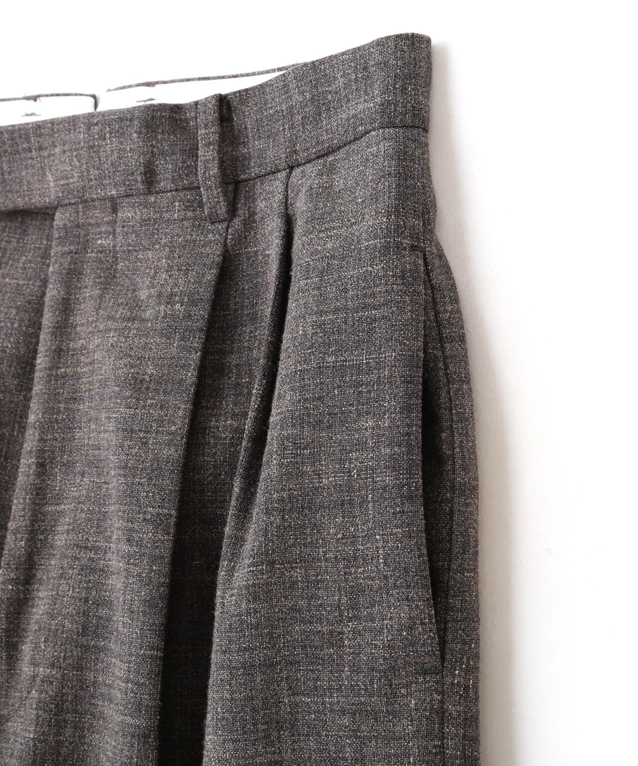 YLÈVE / WOOL LINEN TROUSERS