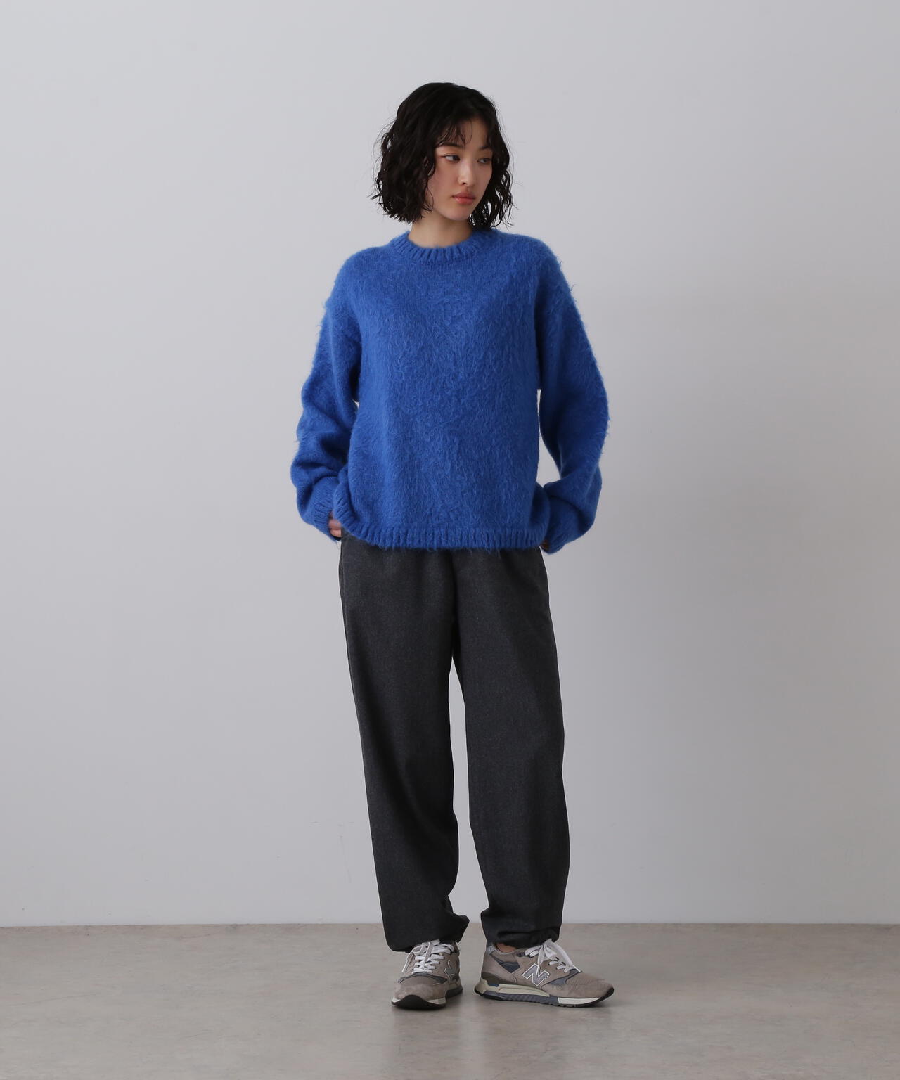 YLÈVE / SUPER120's WOOL FLANNEL EASY TROUSERS | YLÈVE（イレーヴ