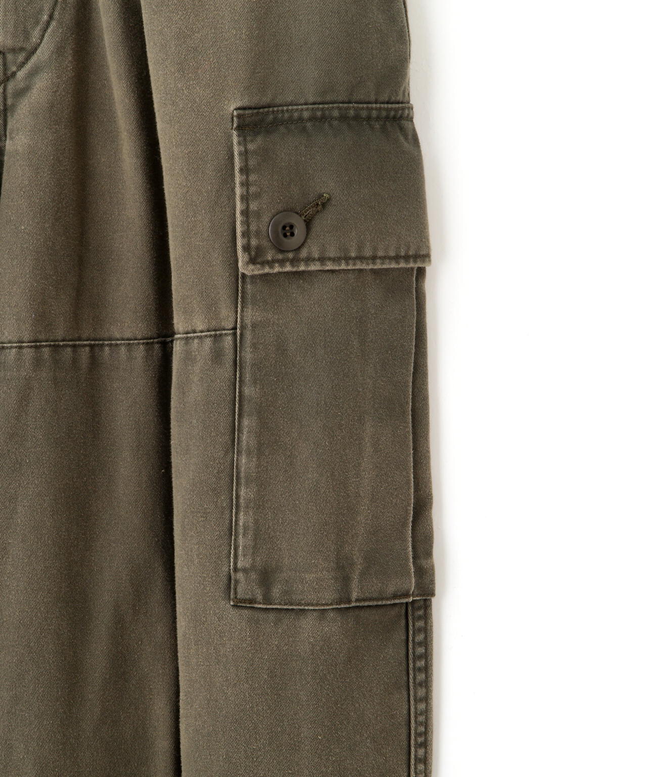 パンツ YLEVE TOP OVERDYE SUMMER WOOL TROUSERS YLEVE（イレーヴ）の「YLEVE TOP OVERDYE SUMMER WL TR（）」 - WEAR