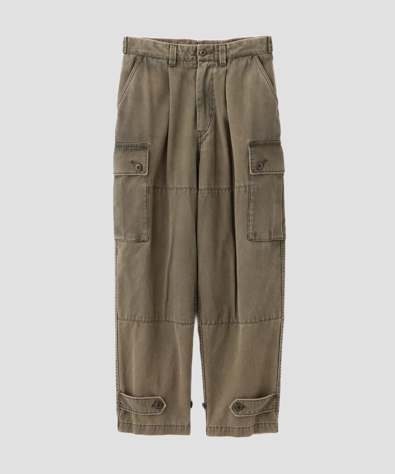 パンツ YLEVE TOP OVERDYE SUMMER WOOL TROUSERS YLEVE(イレーヴ) / WOOL TROPICAL TR