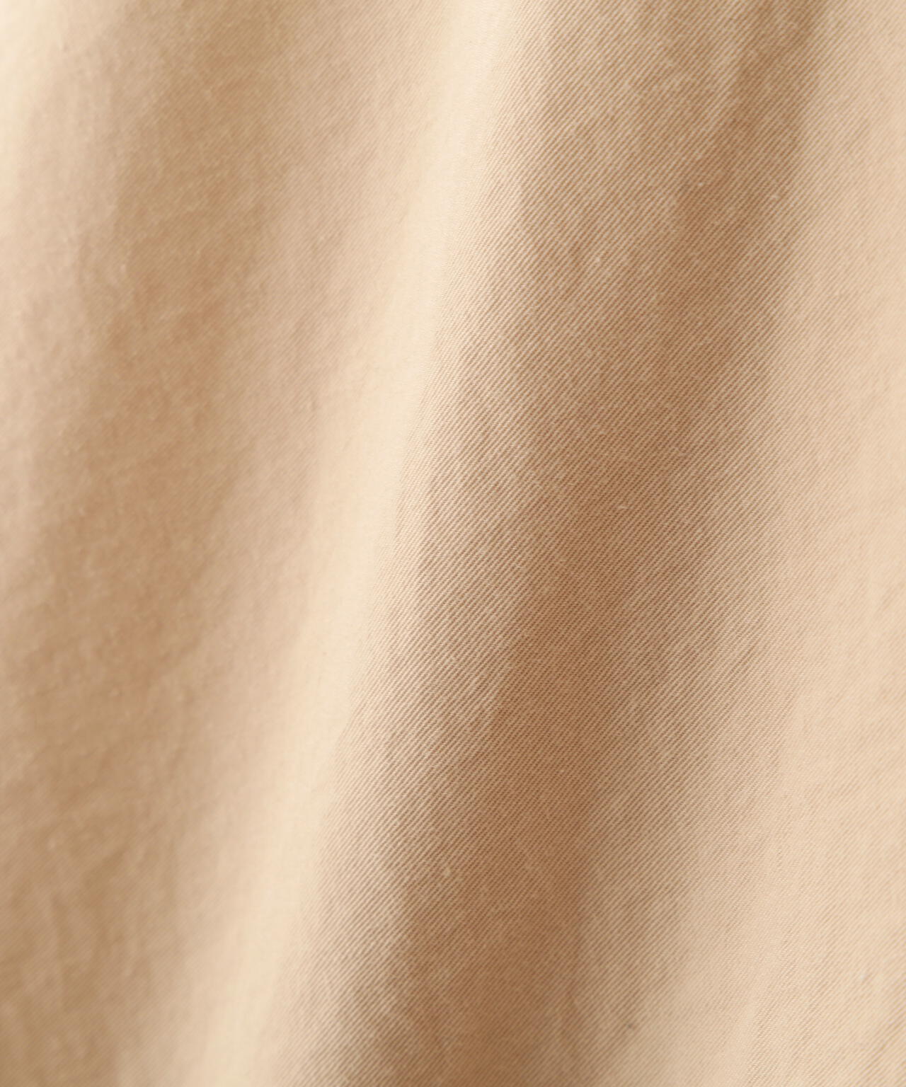 YLÈVE / OMI BLEACHED COTTON TWILL TWIST  BLOUSE