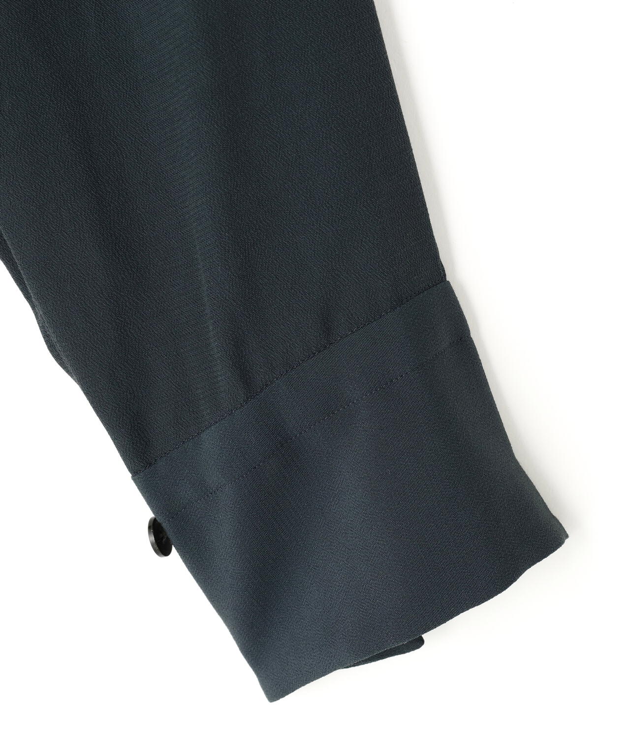 YLÈVE / RAYON DE CHINE RUFFLE BLOUSE