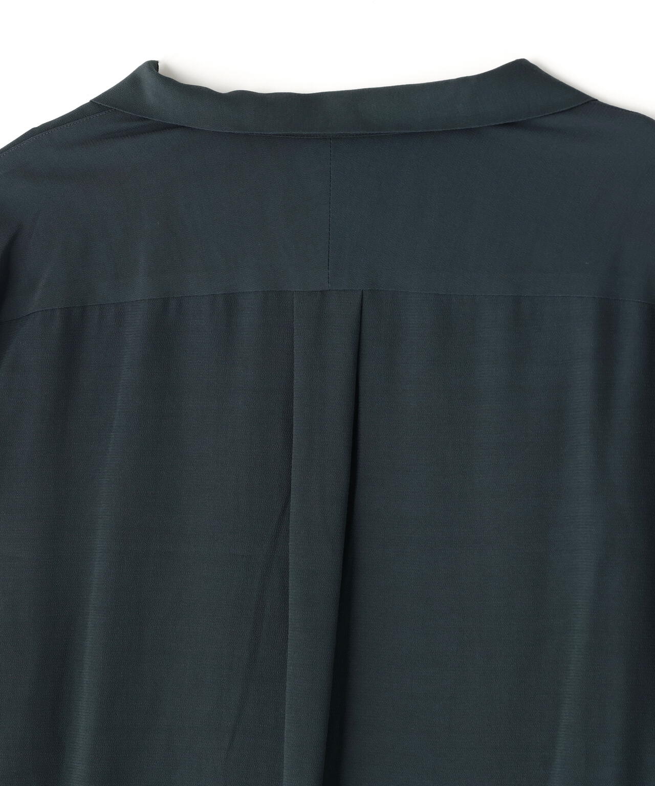 YLÈVE / RAYON DE CHINE RUFFLE BLOUSE