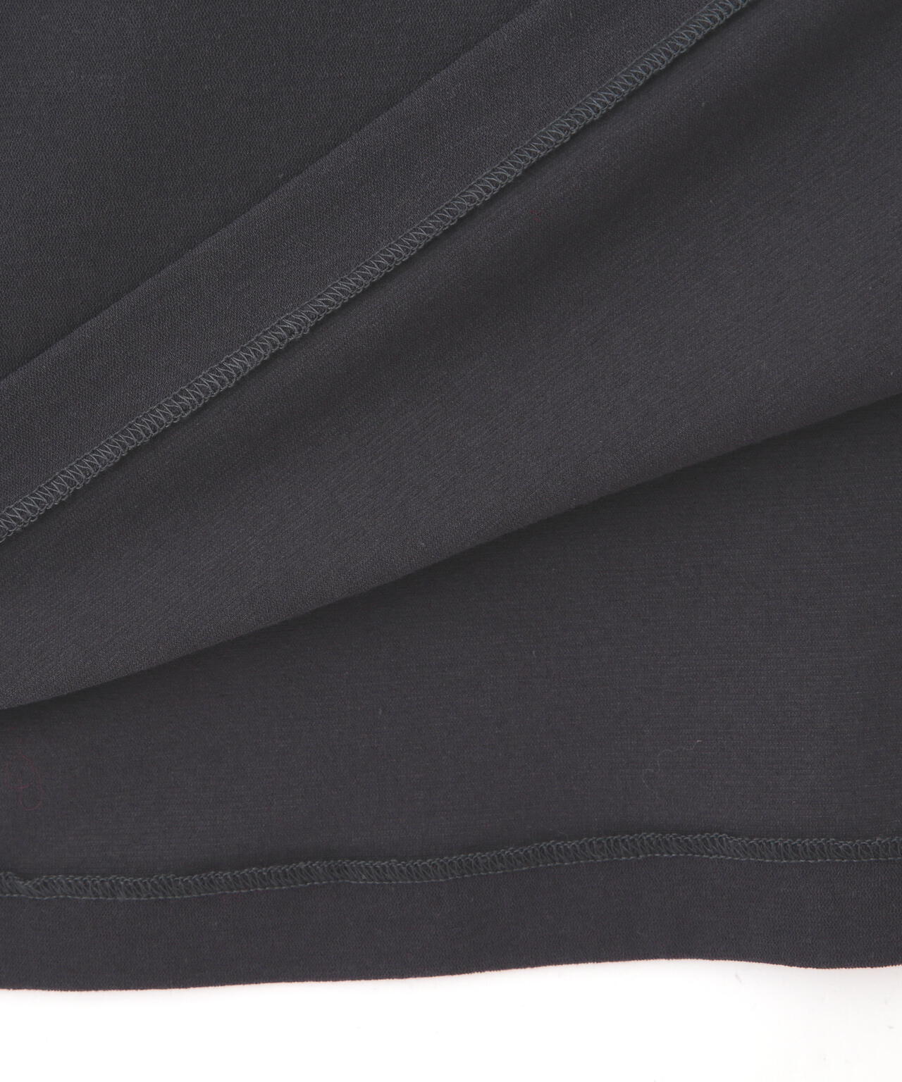 YLÈVE / 80/2 HIGH-TWISTED GAUZE BARE JERSEY ONE PIECE SKIRT