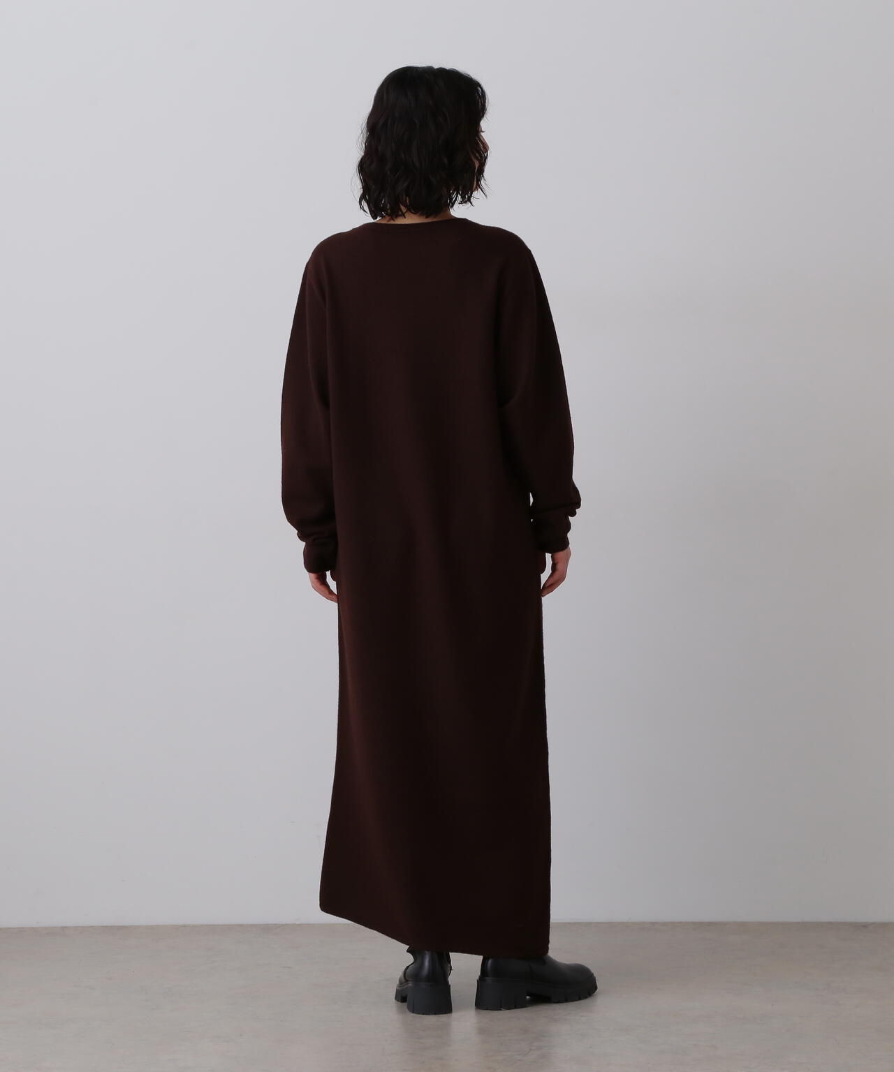 YLÈVE / ULTARAFINE MERINO WOOL MILLED KNIT ONE PIECE | YLÈVE