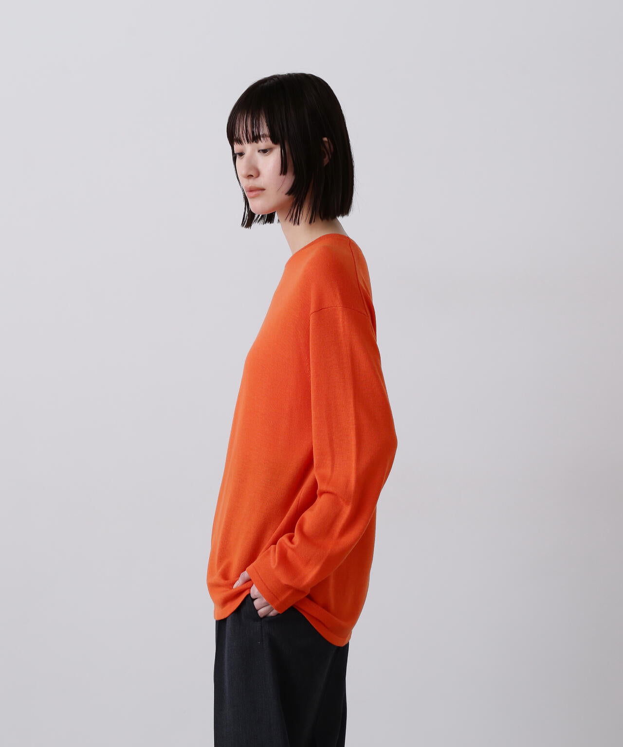 YLÈVE / SUPERFINE 120’S WOOL KNIT PULL OVER