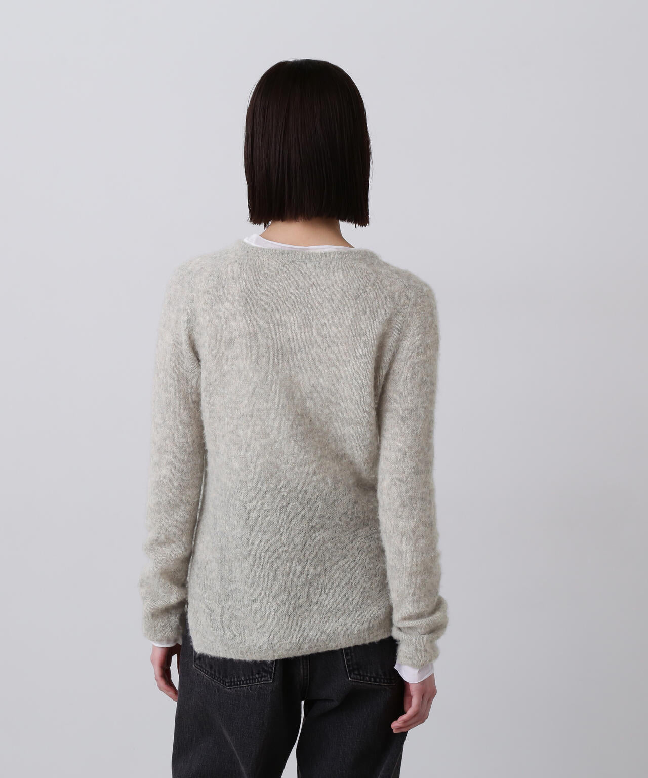YLÈVE / FAIRY ALPACA KNIT HENLY NECK | YLÈVE（イレーヴ） ｜【公式