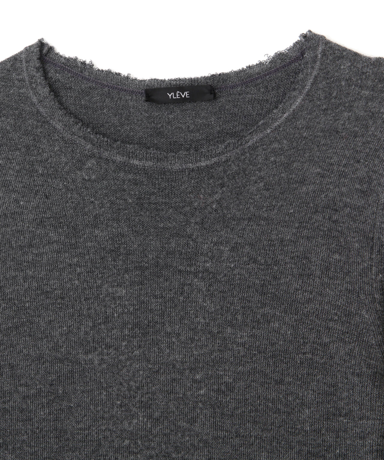 YLÈVE / CASHMERE SILK KNIT PULL OVER