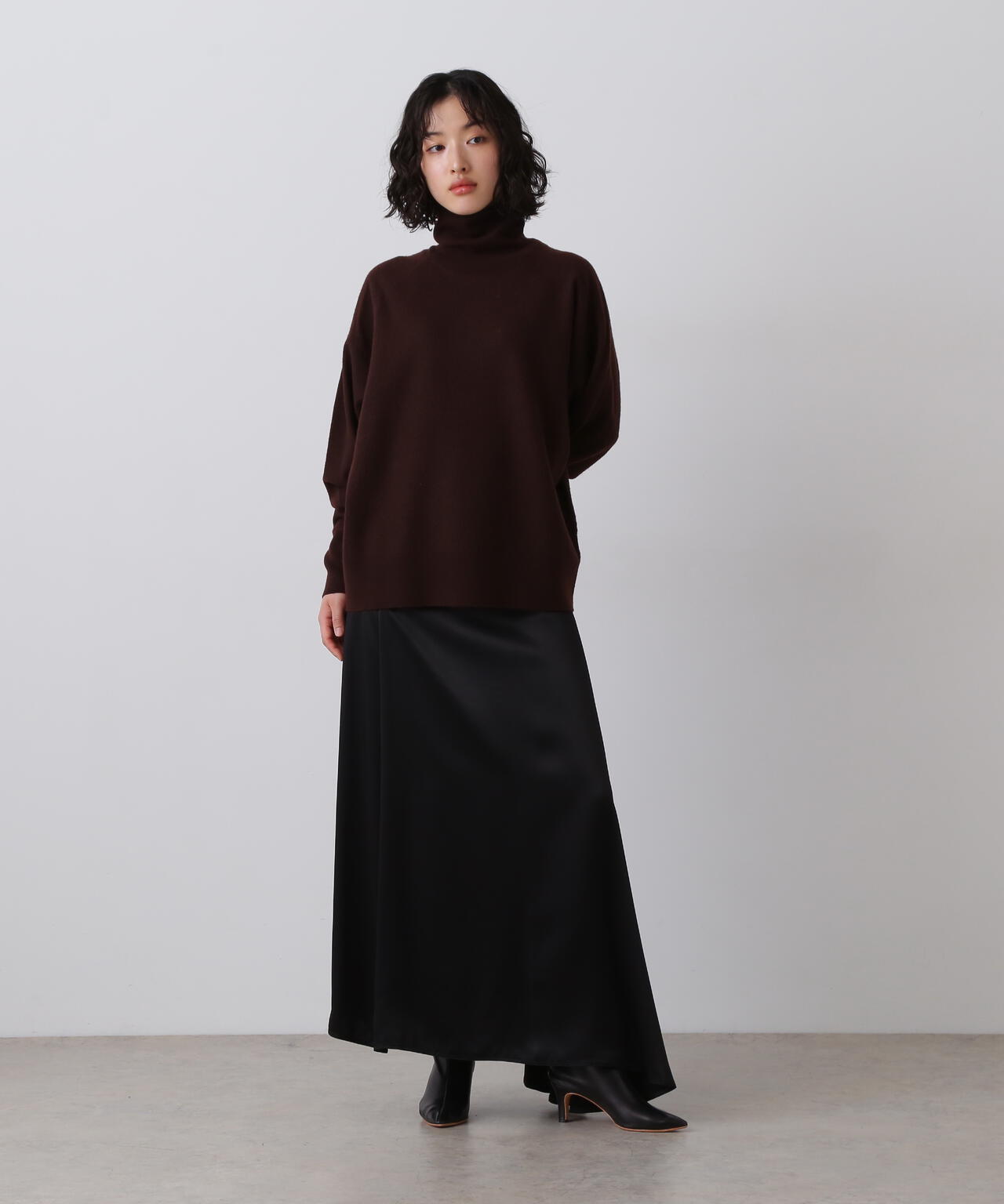 YLÈVE / ULTARAFINE MERINO WOOL MILLED KNIT PULL OVER | YLÈVE