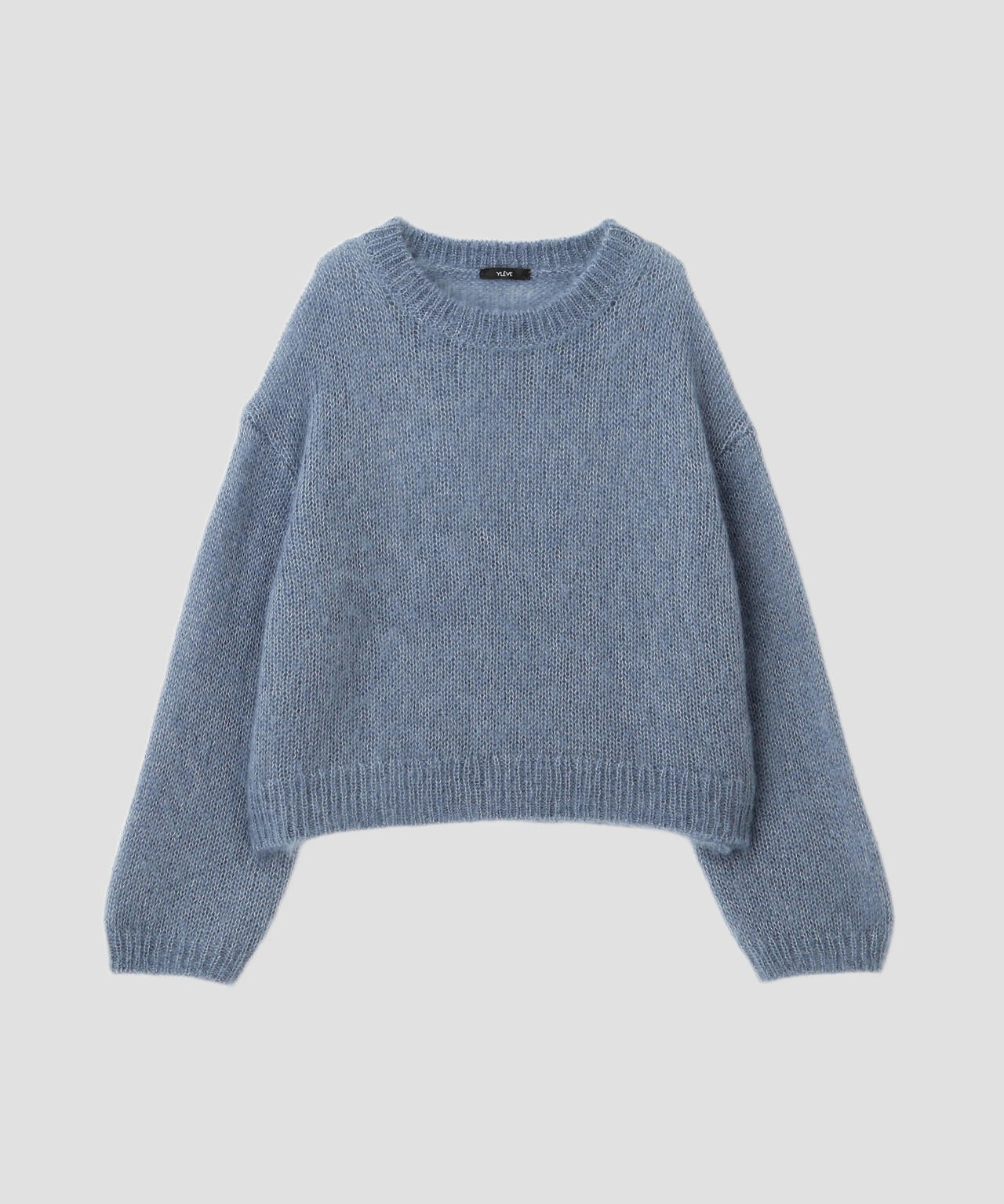 YLÈVE / MOHAIR SILK KNIT PULL OVER | YLÈVE（イレーヴ） ｜【公式