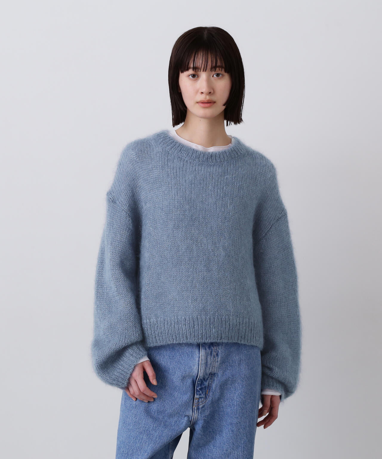 YLÈVE / MOHAIR SILK KNIT PULL OVER | YLÈVE（イレーヴ） ｜【公式