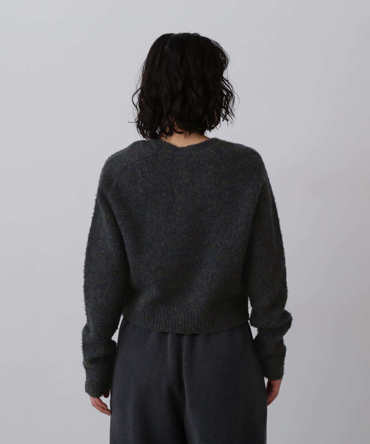 YLÈVE / ITARIAN MERINO WOOL MELANGE KNIT PULL OVER | YLÈVE