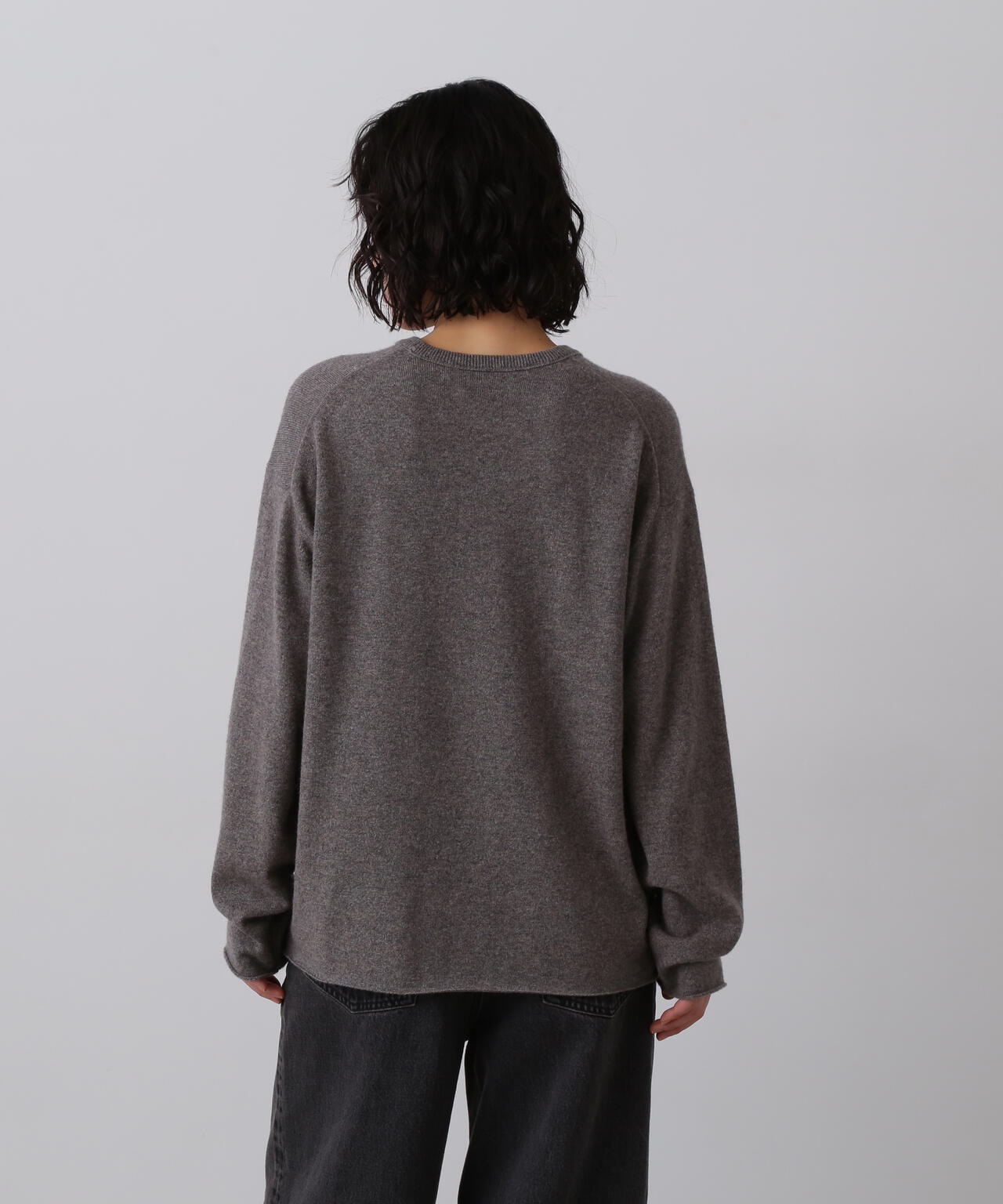 YLÈVE / CASHMERE KNIT T‐SHIRT