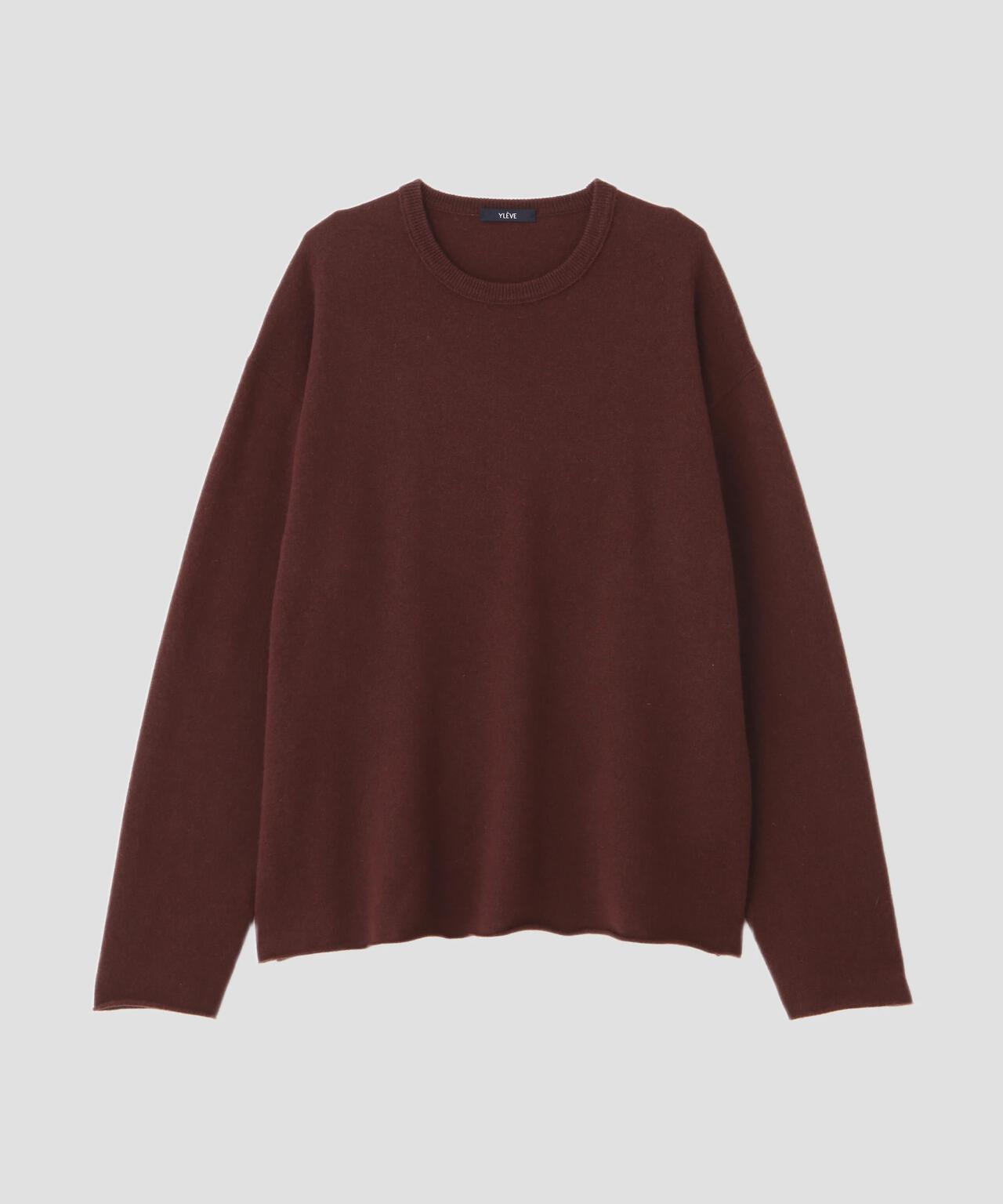 YLÈVE / CASHMERE KNIT T‐SHIRT
