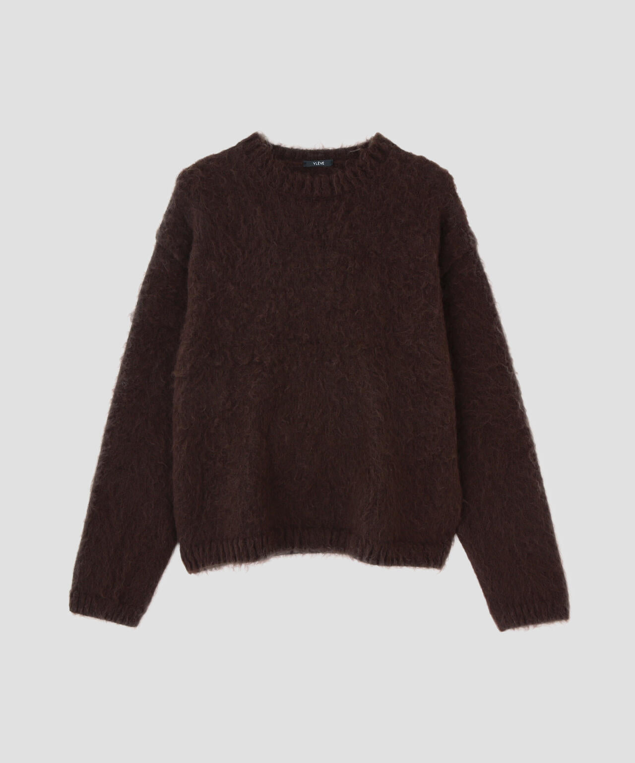 YLEVE / MOHAIR NAPPING KNIT PULL OVER | YLÈVE（イレーヴ） ｜【公式