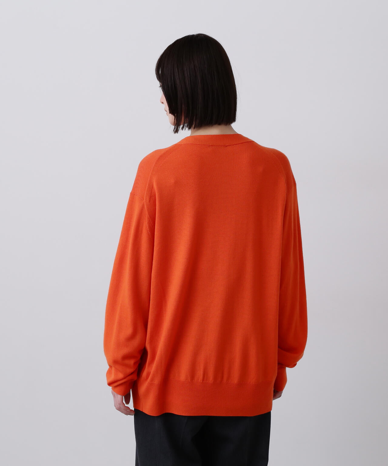 YLÈVE / SUPERFINE 120’S WOOL KNIT CARDIGAN