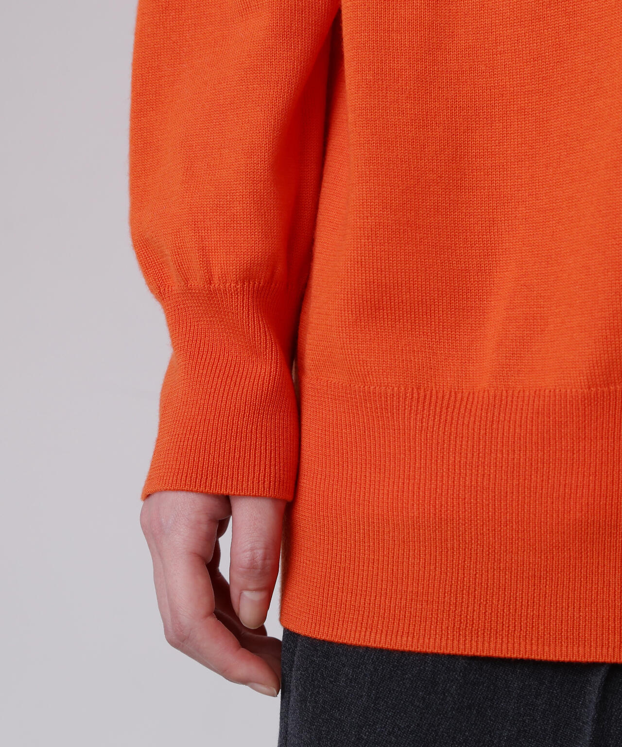 YLÈVE / SUPERFINE 120’S WOOL KNIT CARDIGAN