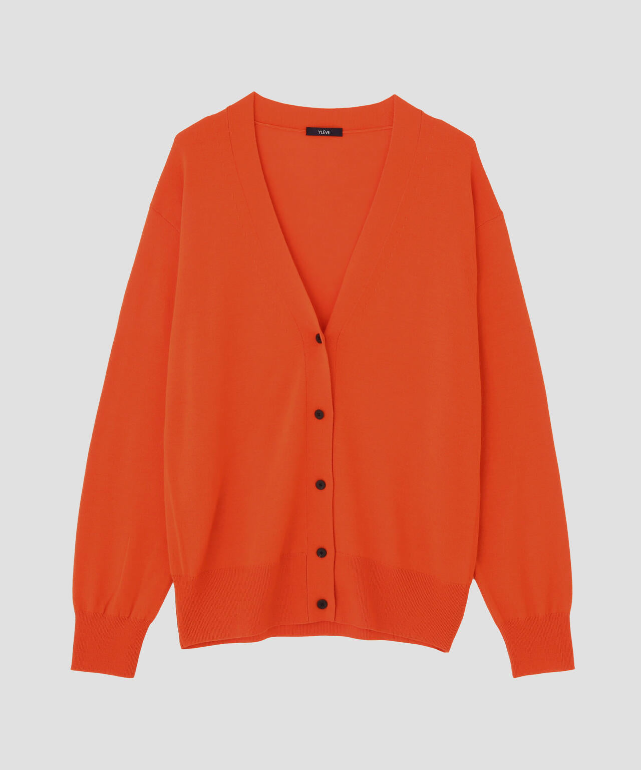 YLÈVE / SUPERFINE 120’S WOOL KNIT CARDIGAN