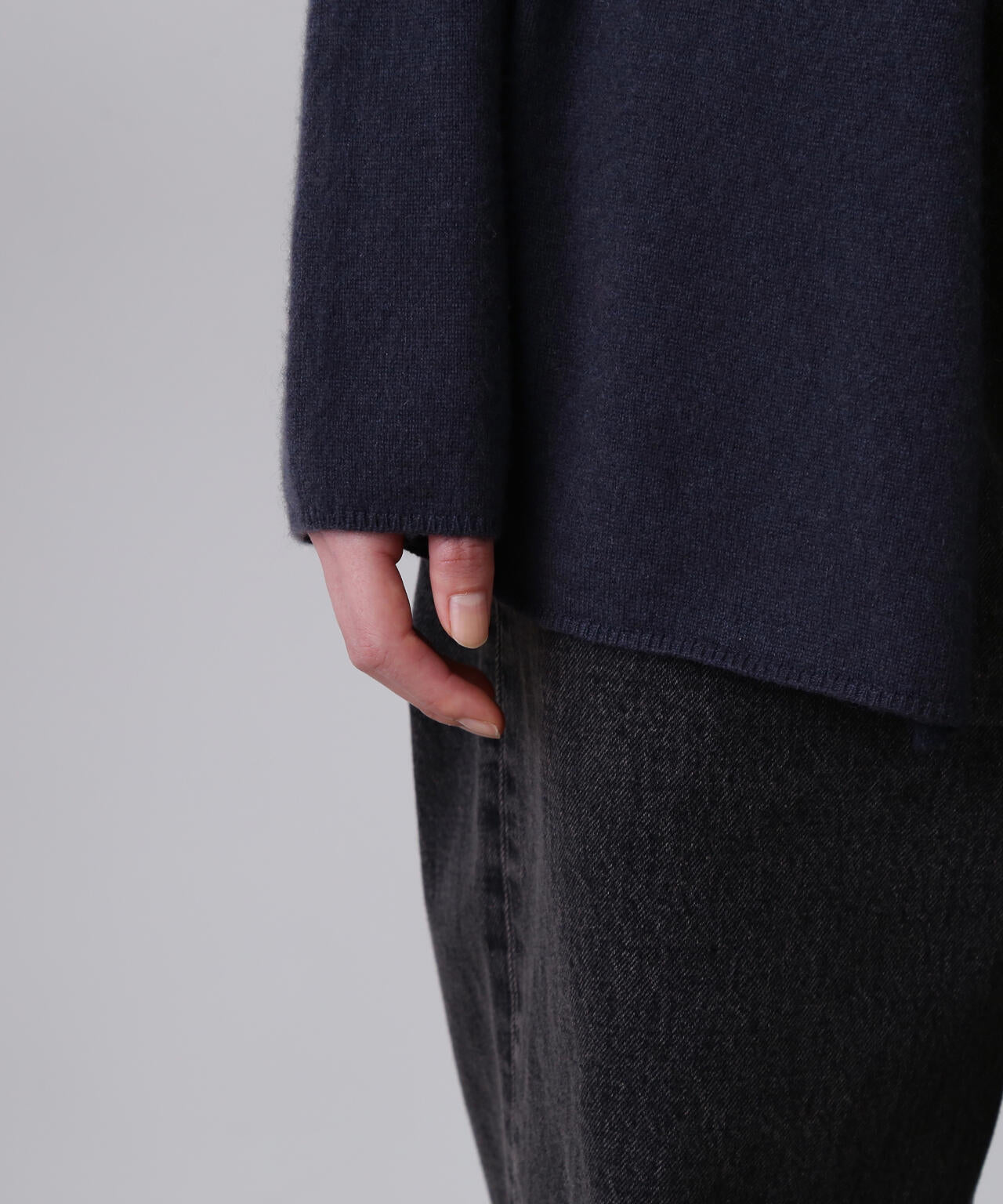 YLÈVE / CASHMERE KNIT WRAP CARDIGAN | YLÈVE（イレーヴ） ｜【公式