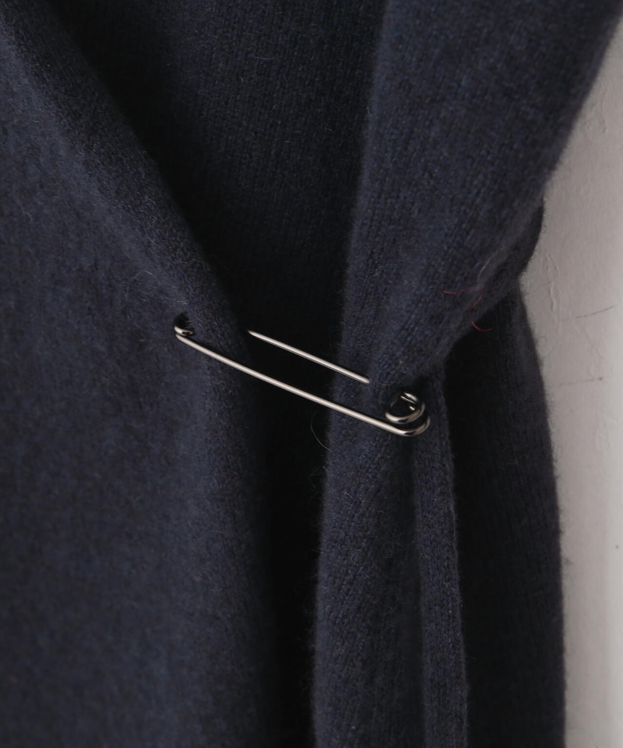 YLÈVE / CASHMERE KNIT WRAP CARDIGAN