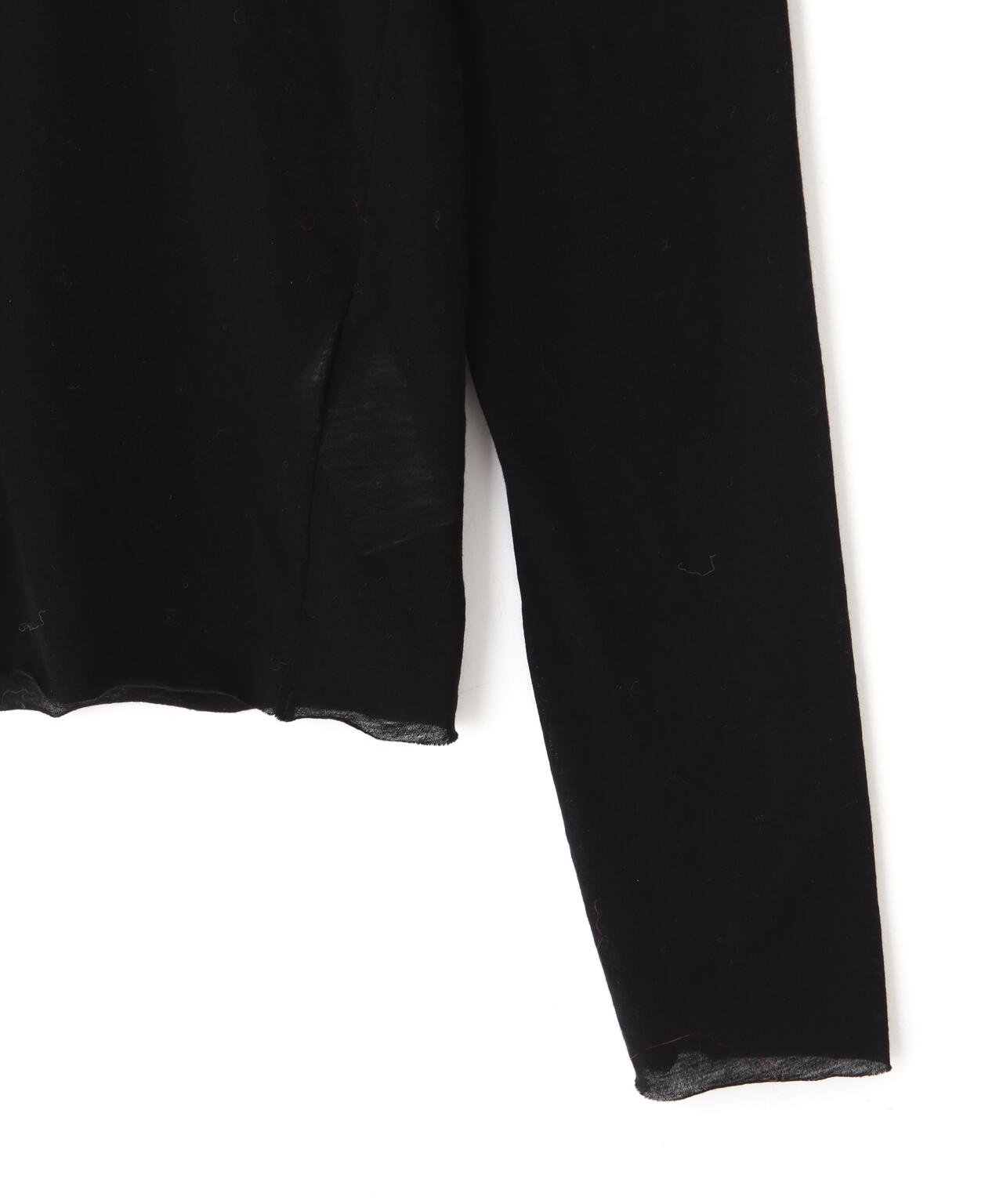 YLÈVE / COTTON SUPER HIGH-TWISTED BIO PULL OVER