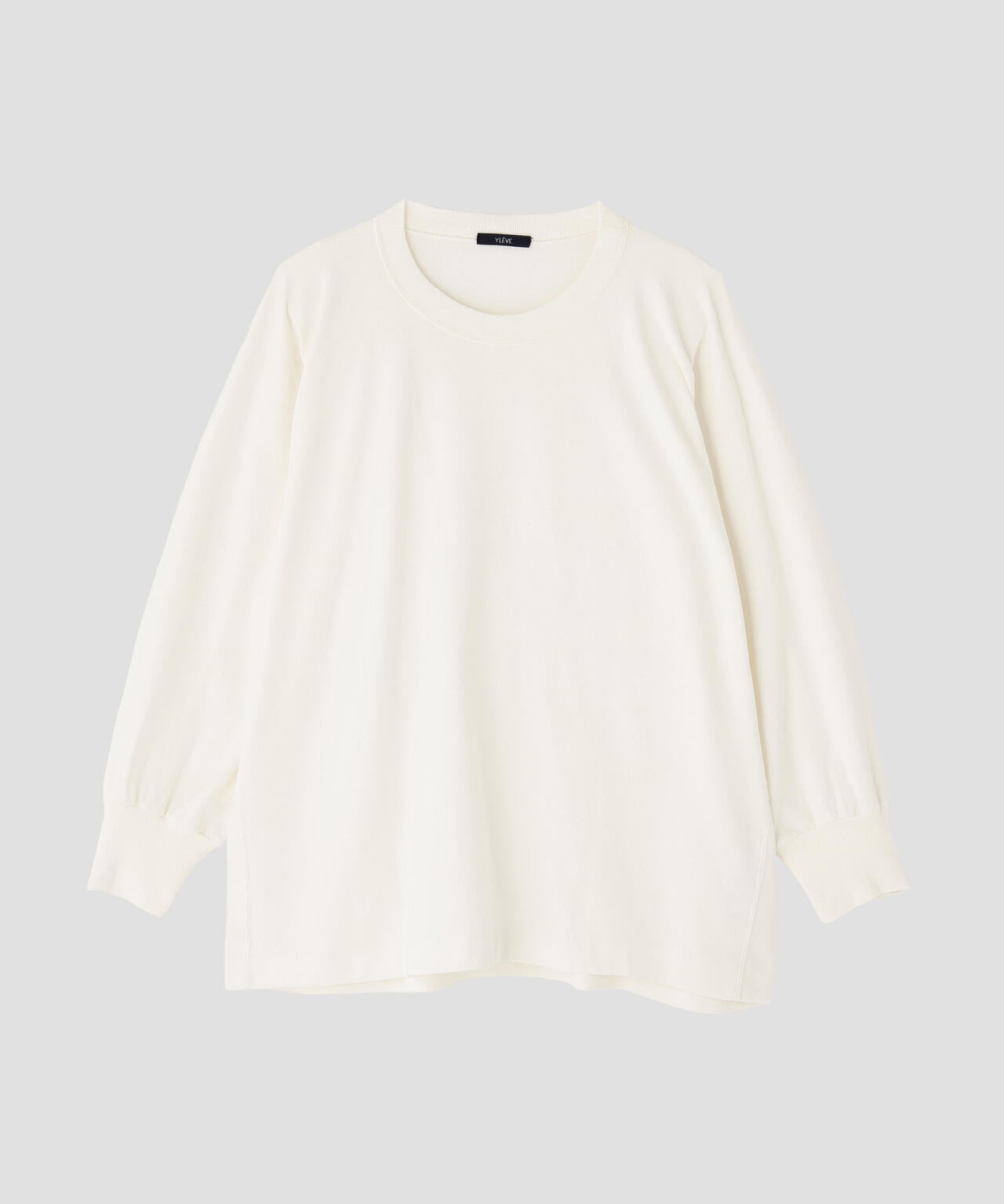 YLÈVE / OPEN END COTTON PIGMENT DYE PULL OVER