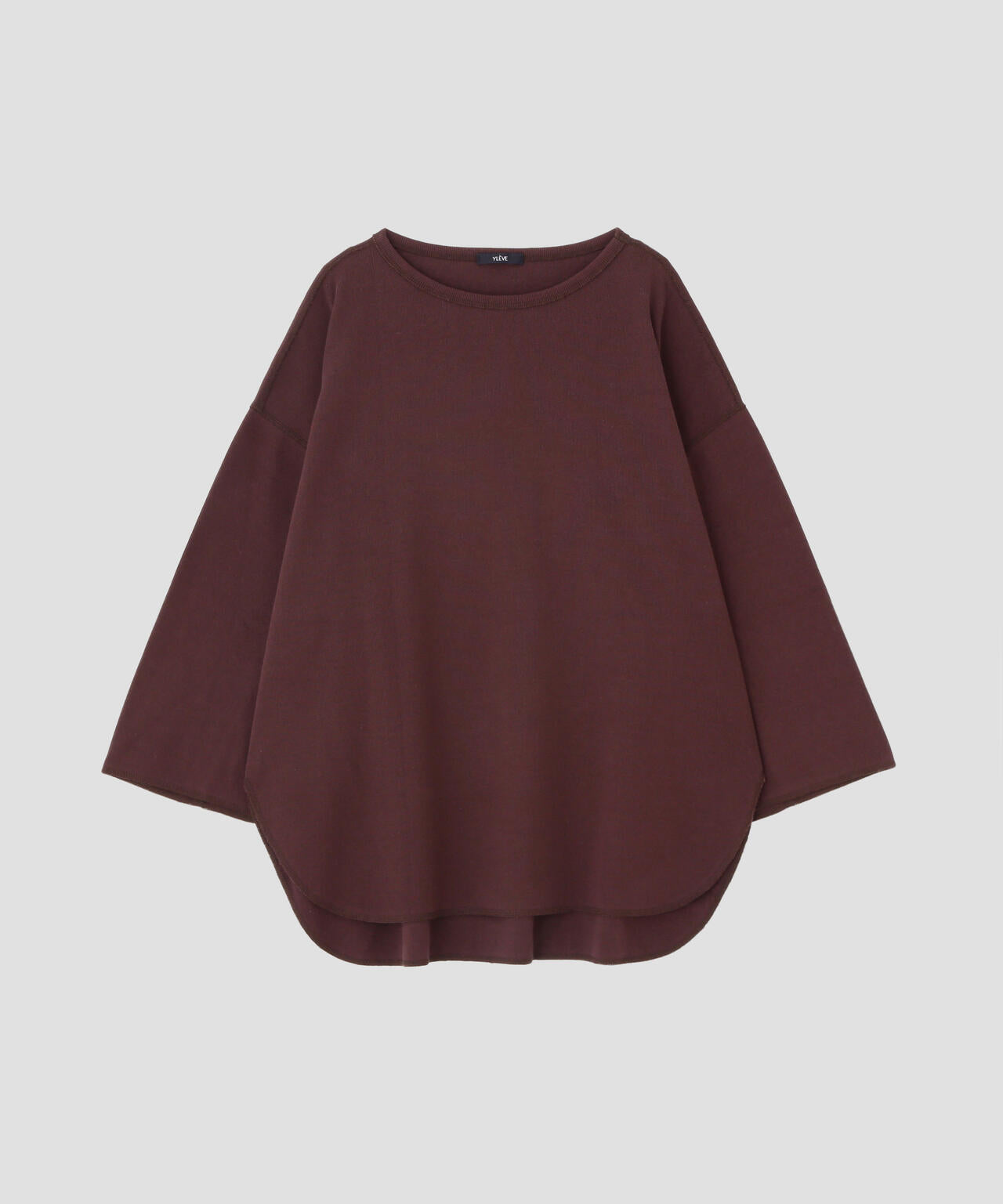 YLEVE / COTTON RIB PULLOVER BIG | YLÈVE（イレーヴ） ｜【公式】通販