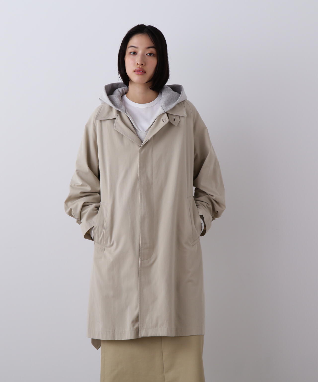 YLEVE / COTTON BREND CHAMBRAY COAT | YLÈVE（イレーヴ） ｜【公式