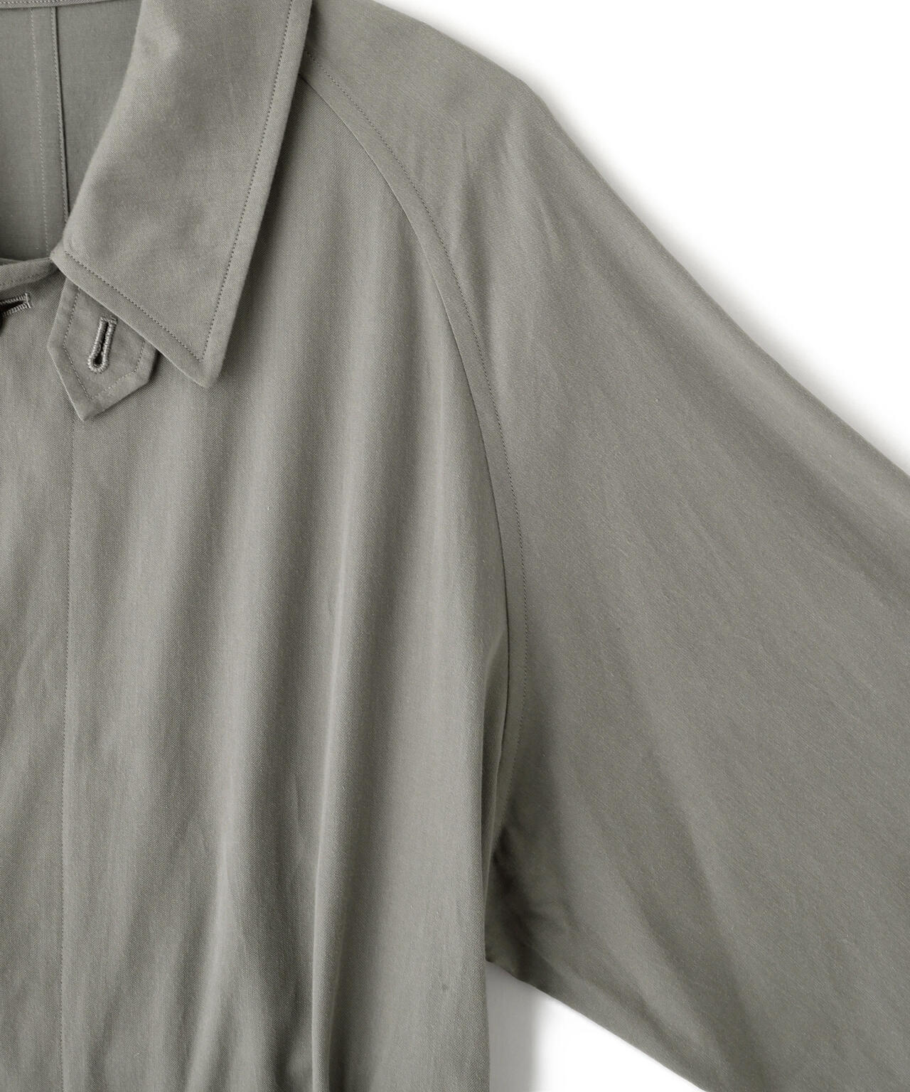 YLEVE / COTTON BREND CHAMBRAY COAT