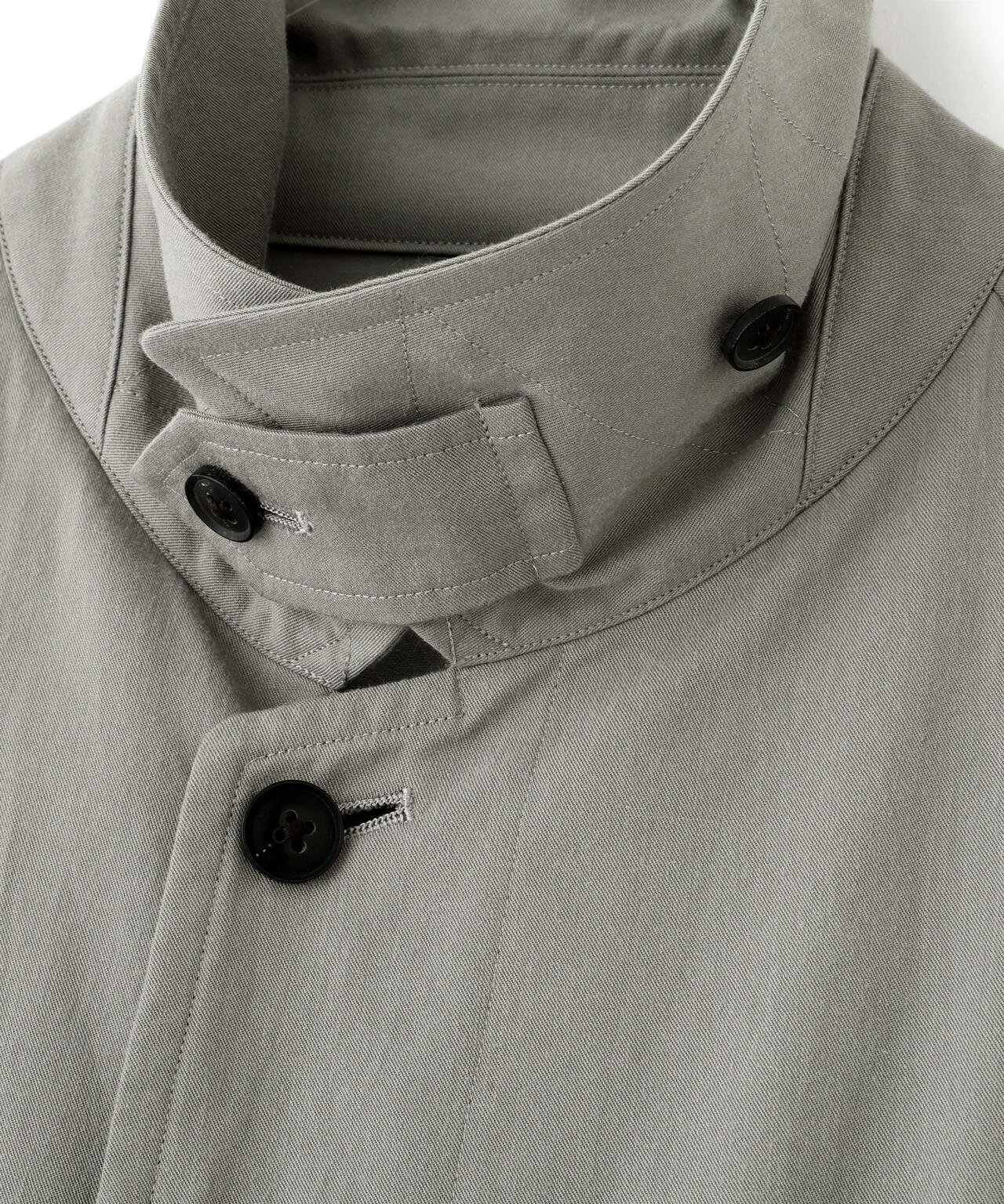 YLEVE / COTTON BREND CHAMBRAY COAT