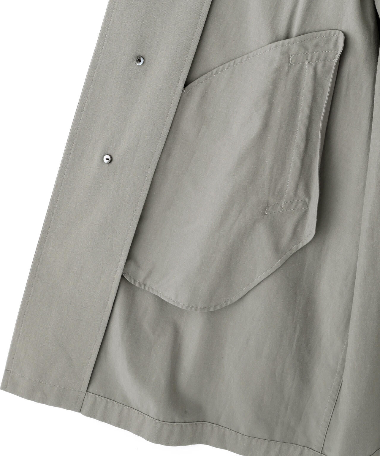 YLEVE / COTTON BREND CHAMBRAY COAT