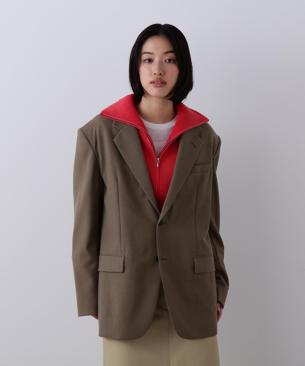 YLEVE / VINTAGE PIGMENTDYE WOOL JACKET | YLÈVE（イレーヴ