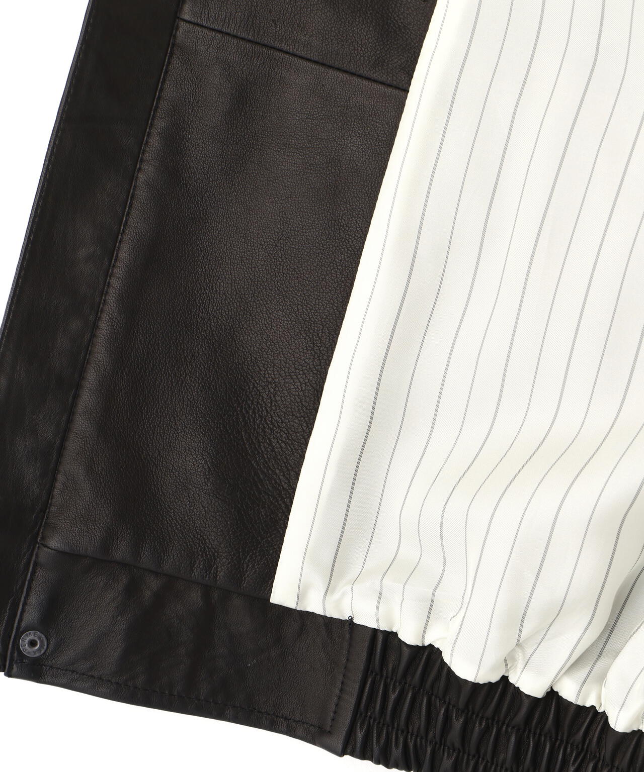 YLÈVE / SHEEP LEATHER ZIP BLOUZON | YLÈVE（イレーヴ） ｜【公式