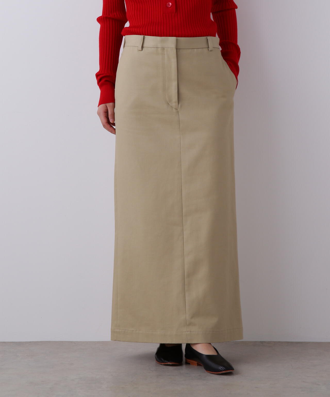 YLEVE / FINX COTTON CHINO SKIRT | YLÈVE（イレーヴ） ｜【公式】通販