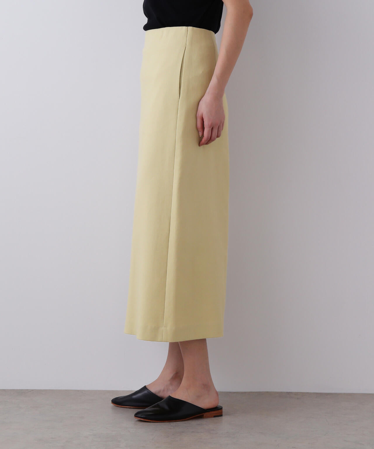 YLEVE / 100/2 GV TWILL DOUBLE WEAVE SKIRT | YLÈVE（イレーヴ
