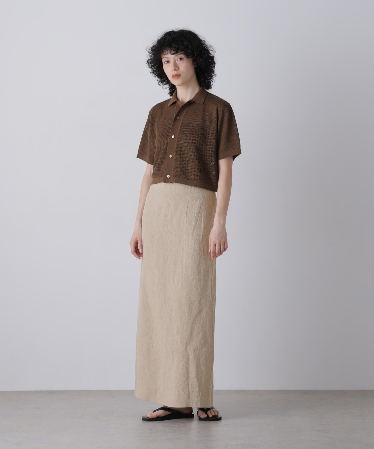 限定]YLEVE / LINEN CANVAS SKIRT | YLÈVE（イレーヴ） ｜【公式】通販