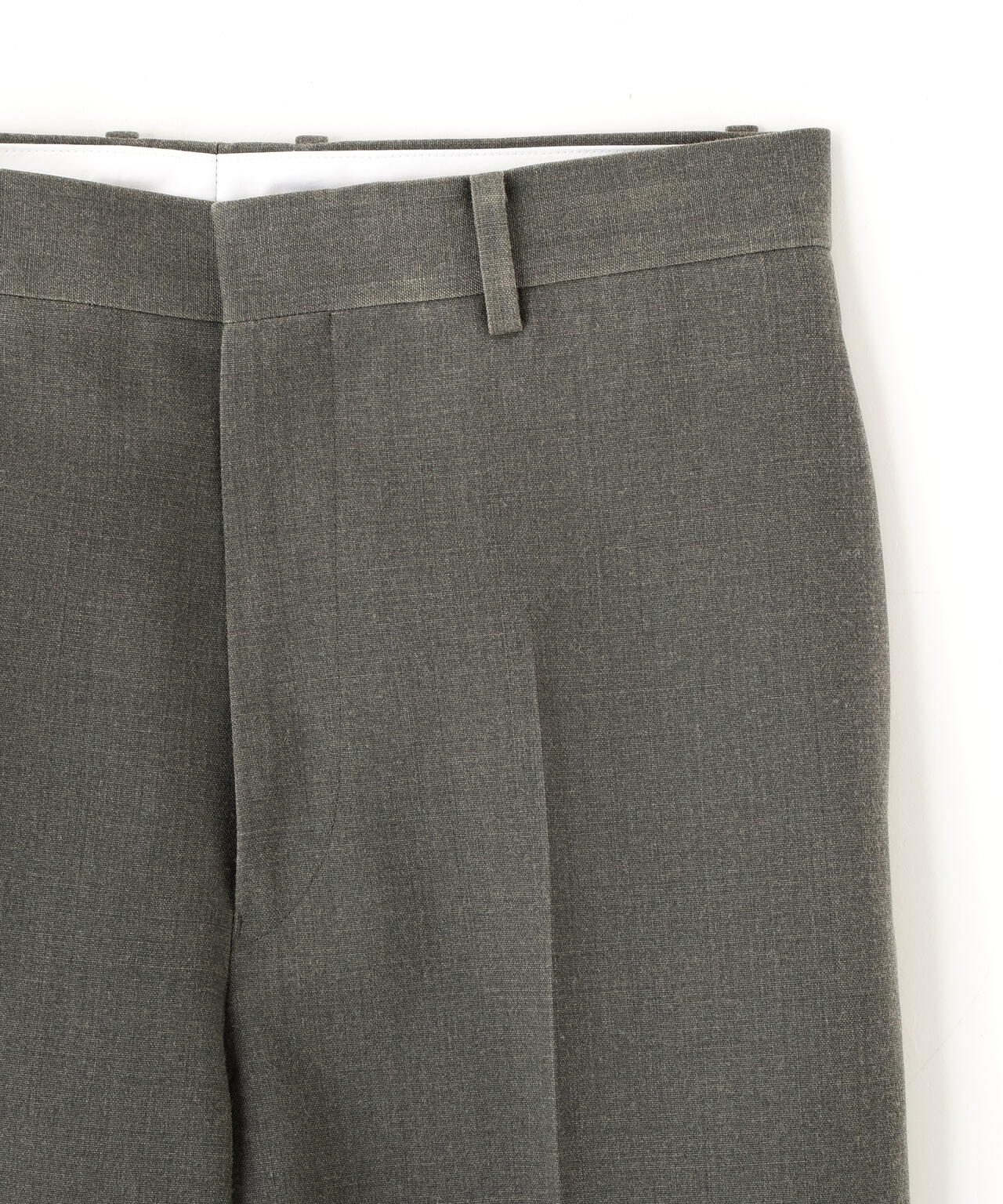 YLEVE / VINTAGE PIGMENTDYE WOOL TROUSERS