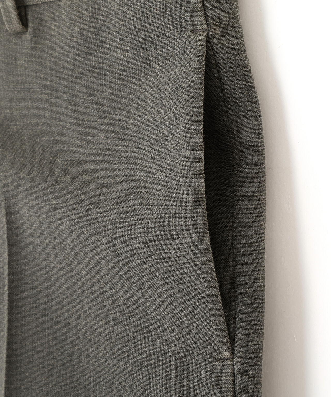 YLEVE / VINTAGE PIGMENTDYE WOOL TROUSERS