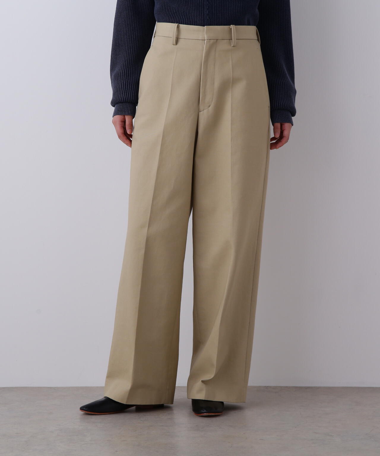 YLEVE チノパンツ YLÈVE / FINX COTTON CHINO TROUSERS | YLÈVE（イレーヴ） ｜【公式