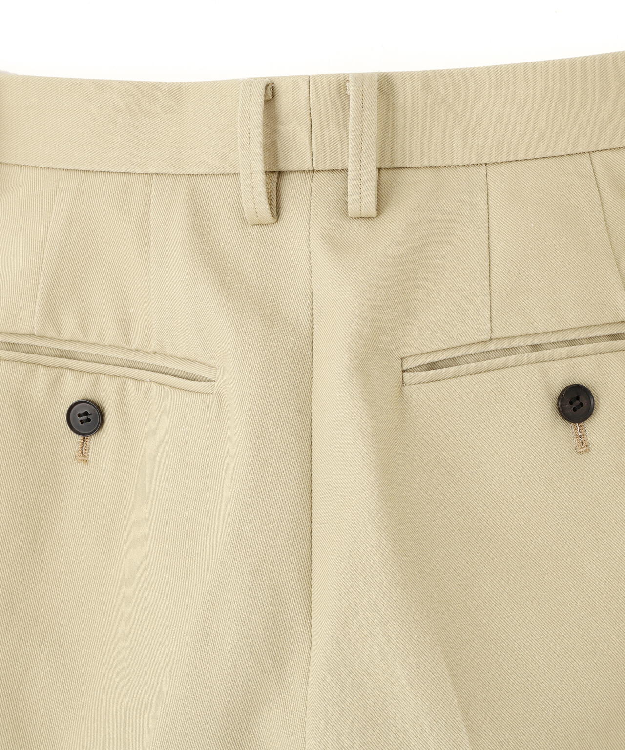 YLÈVE / FINX COTTON CHINO TROUSERS | YLÈVE（イレーヴ） ｜【公式