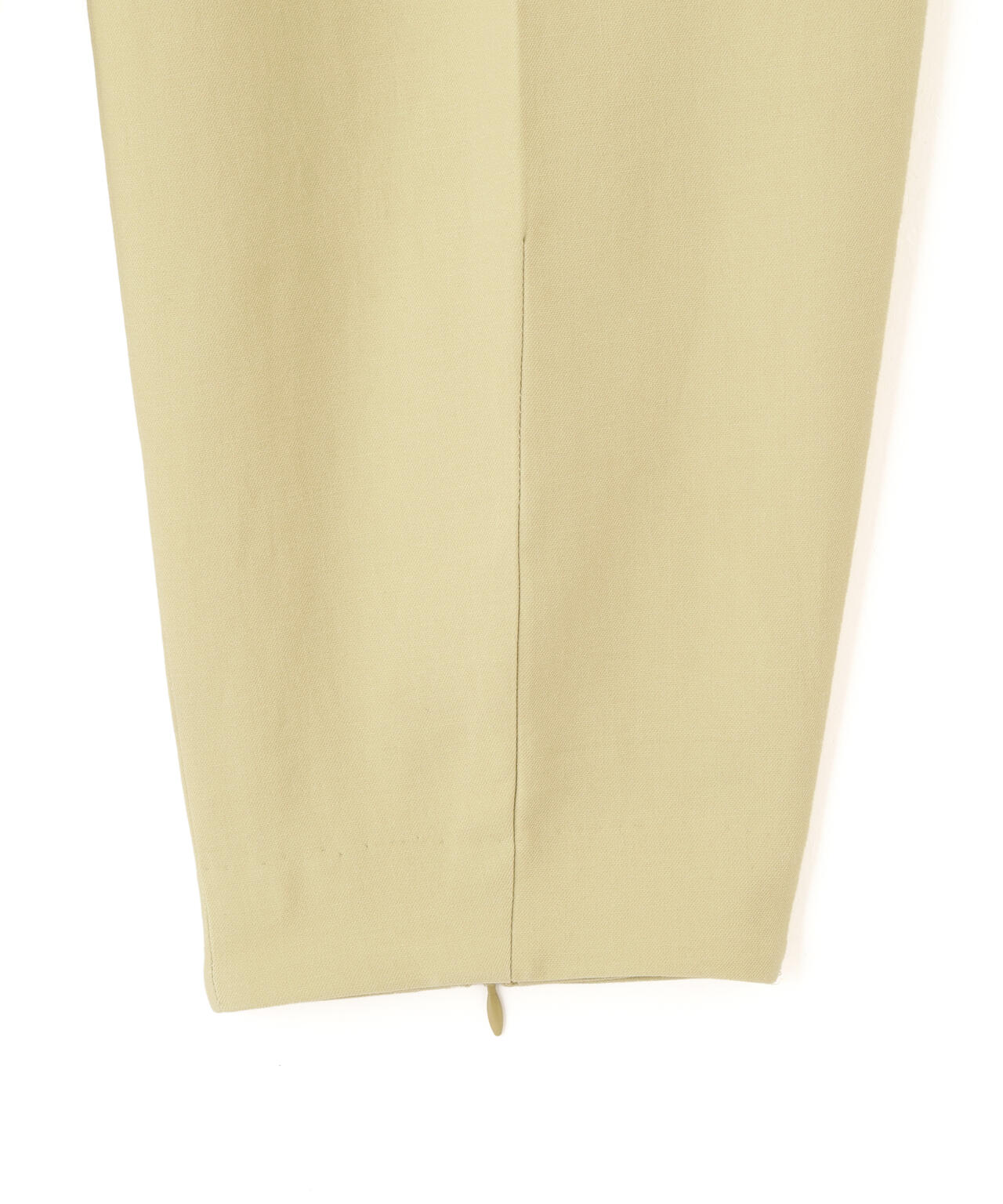 YLEVE / 100/2 GV TWILL DOUBLE WEAVE CURVED TROUSERS