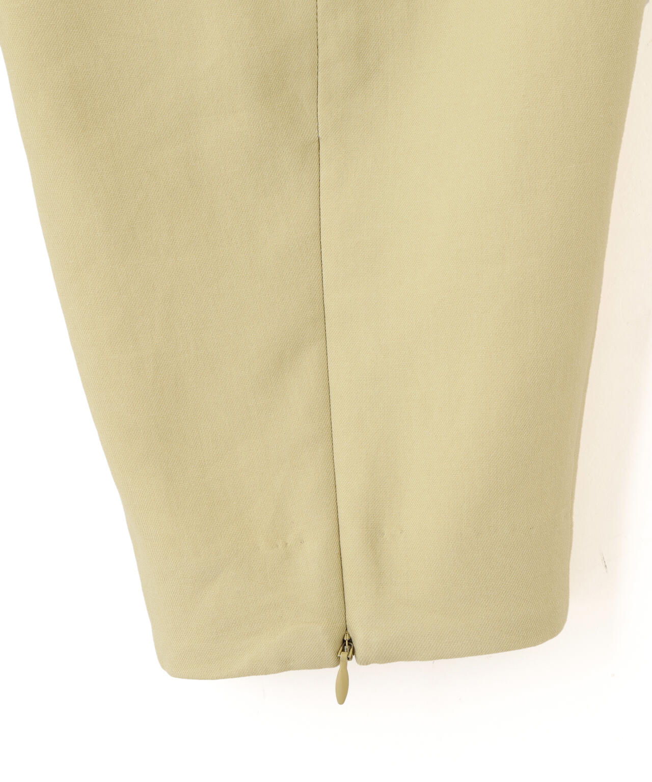 YLEVE / 100/2 GV TWILL DOUBLE WEAVE CURVED TROUSERS