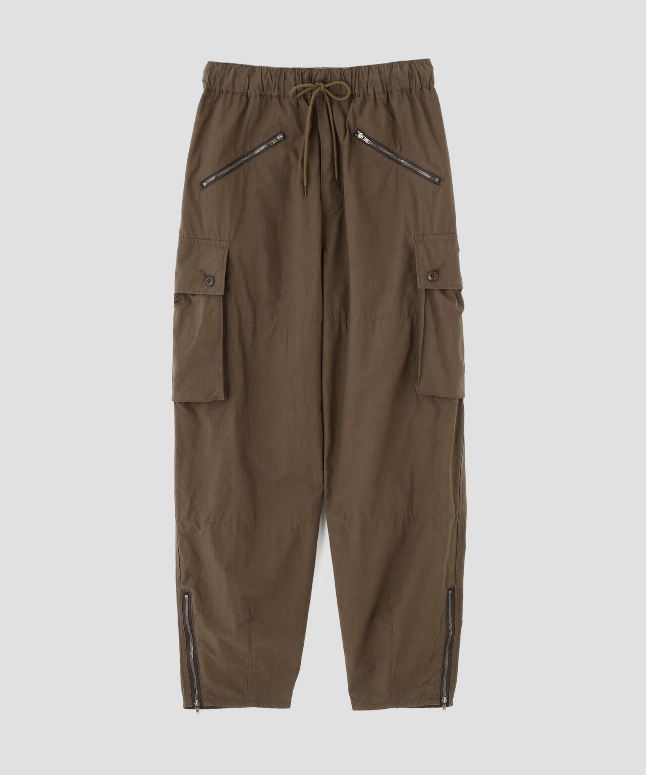 YLEVE / HIGH DENSITY TYPEWRITER COTTON CARGO PANTS