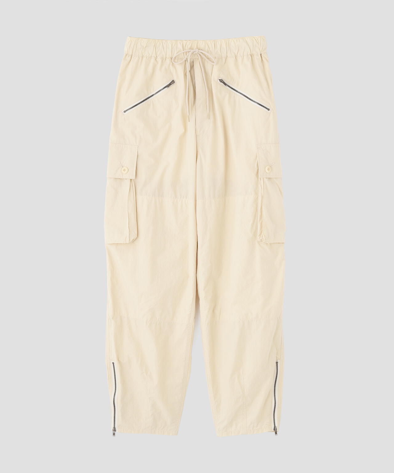 YLEVE / HIGH DENSITY TYPEWRITER COTTON CARGO PANTS
