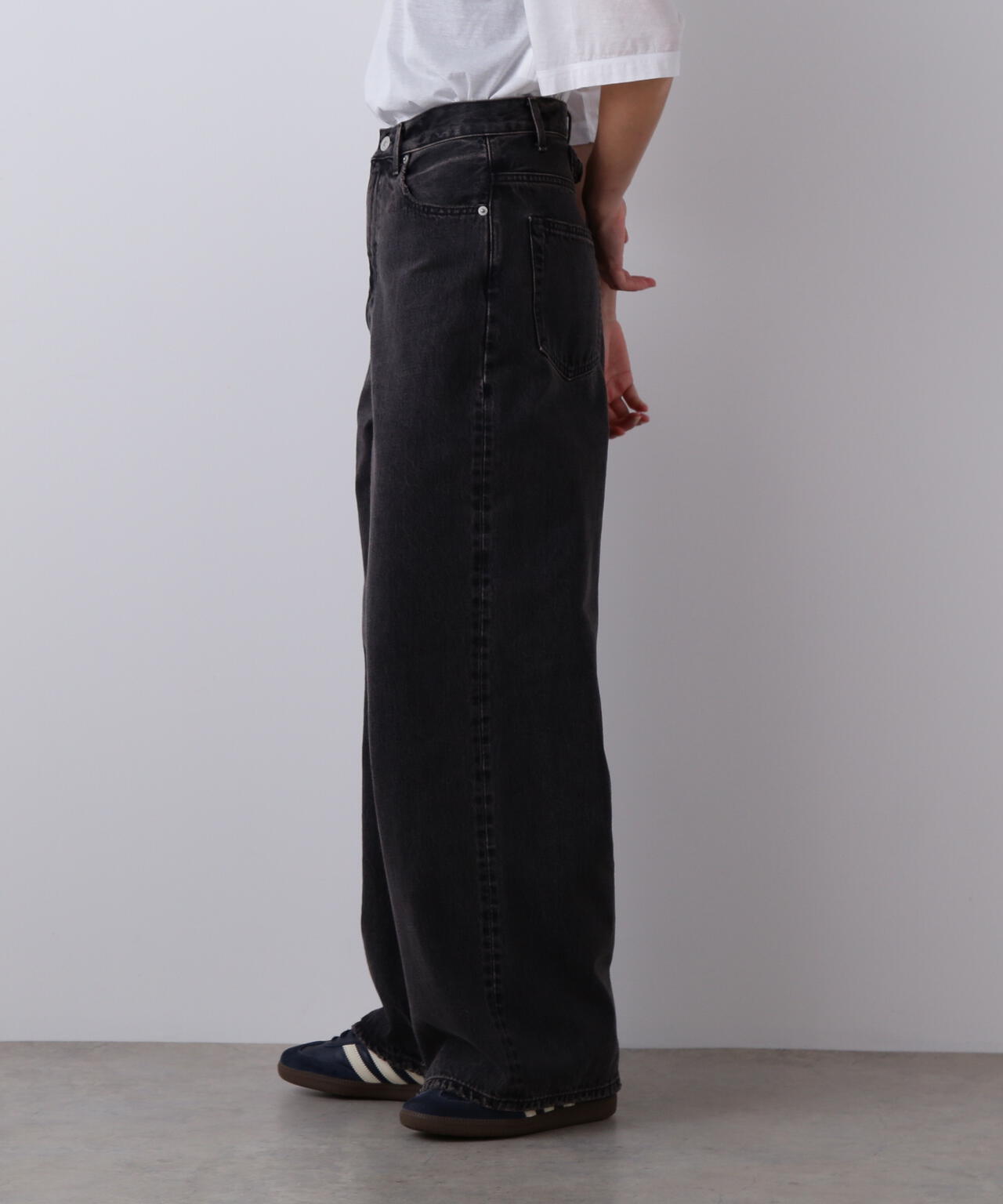 YLEVE / 13.5oz DENIM HIGH WAIST WIDE | YLÈVE（イレーヴ） ｜【公式