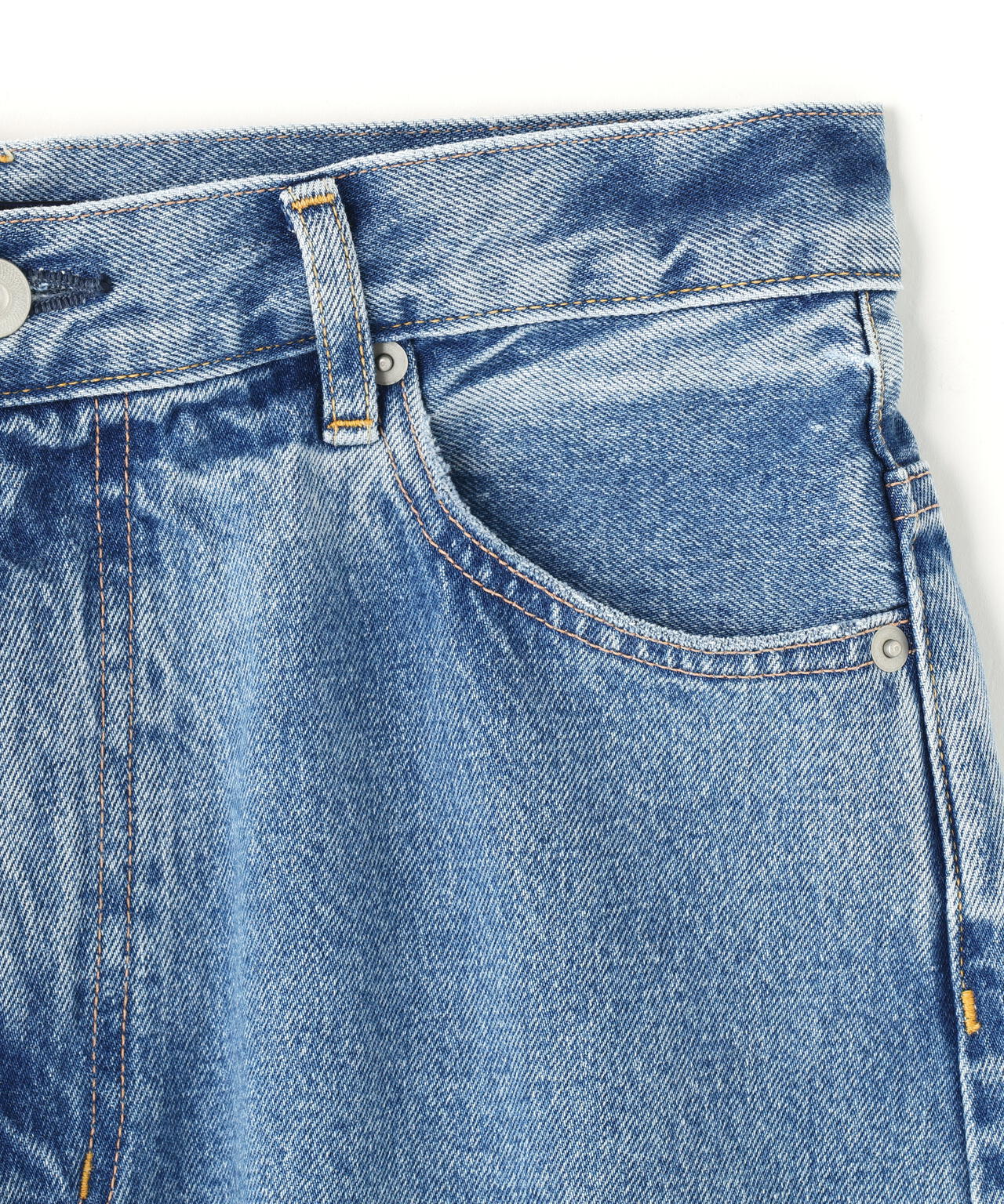 YLEVE / 13.5oz DENIM HIGH WAIST WIDE | YLÈVE（イレーヴ） ｜【公式