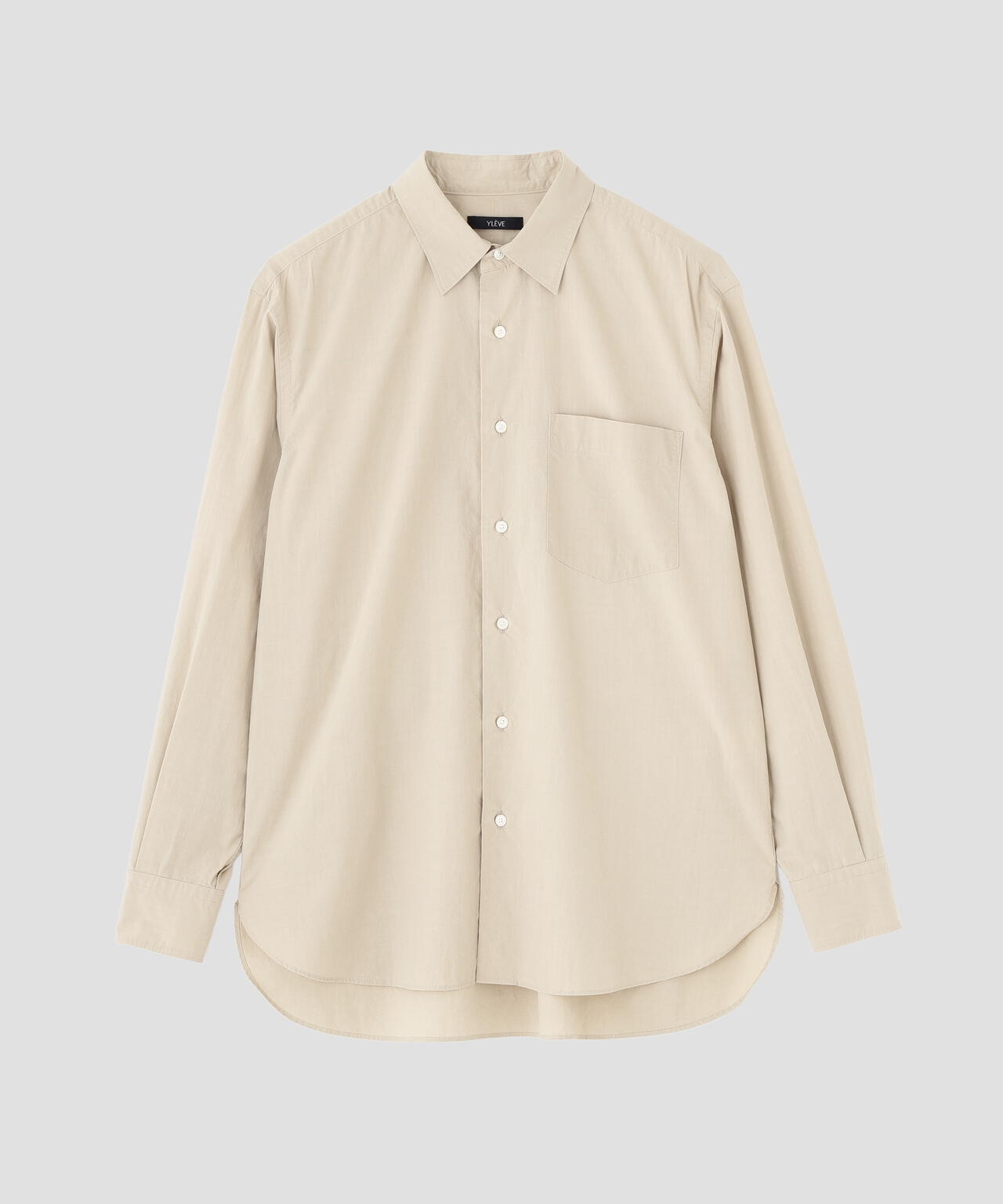 YLÈVE / COTTON SILK TYPEWRITER SHIRT