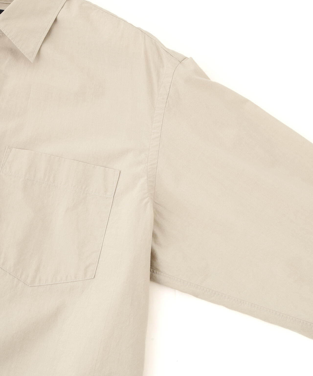 YLEVE / COTTON SILK TYPEWRITER SHIRT | YLÈVE（イレーヴ） ｜【公式