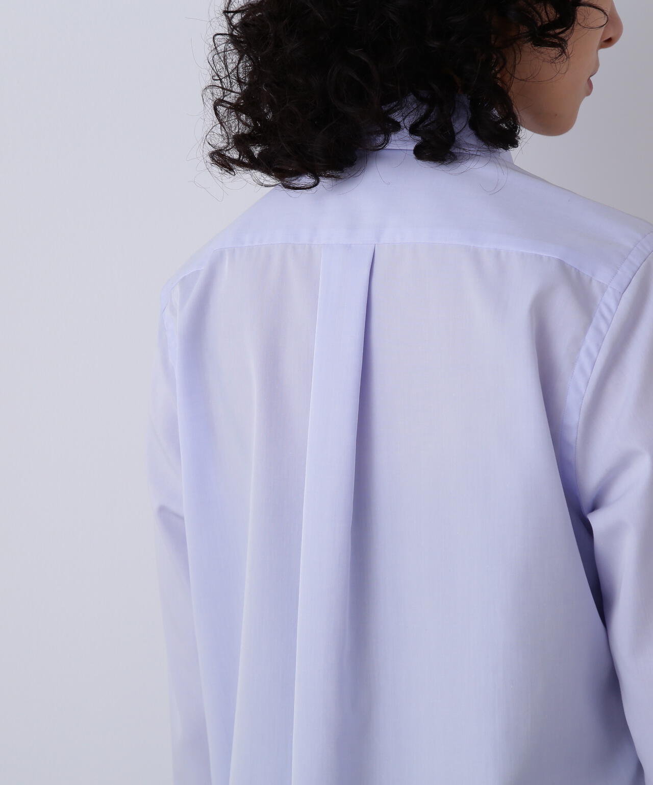 YLEVE / COTTON BROAD CLOTH LAYERED SHIRT